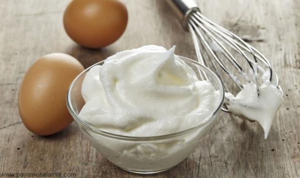 فواید استفاده از مایع سفیده تخم مرغ